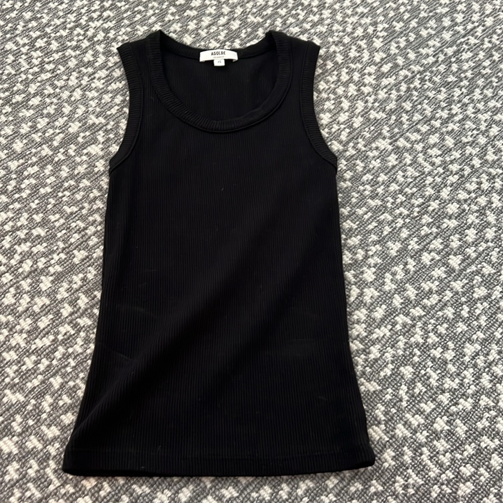 Agolde Poppy Ribbed Tank - Picture 2 of 4
